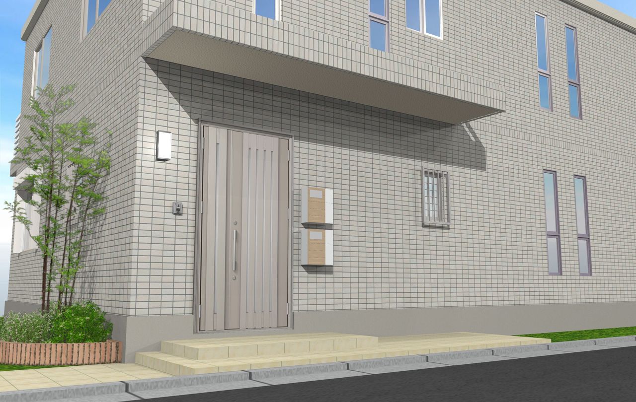 2世帯住宅の玄関について 地震 台風等の災害に強い家 災害レス コンクリート住宅はレスコハウス 2世帯住宅の玄関について 地震 台風等の災害に強い家 災害レス コンクリート住宅はレスコハウス